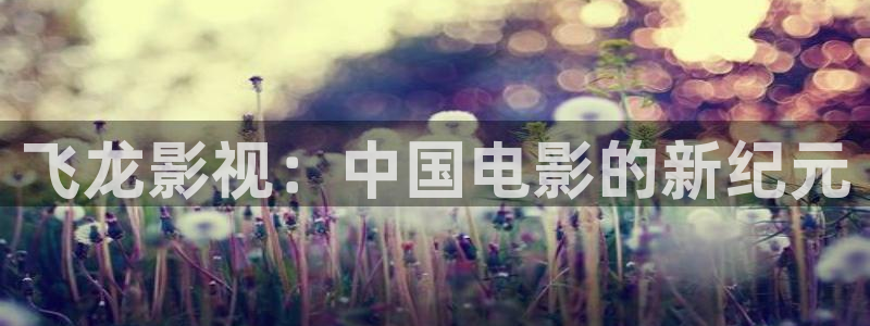 山外人精品影院在线：飞龙影视：中国电影的新纪元